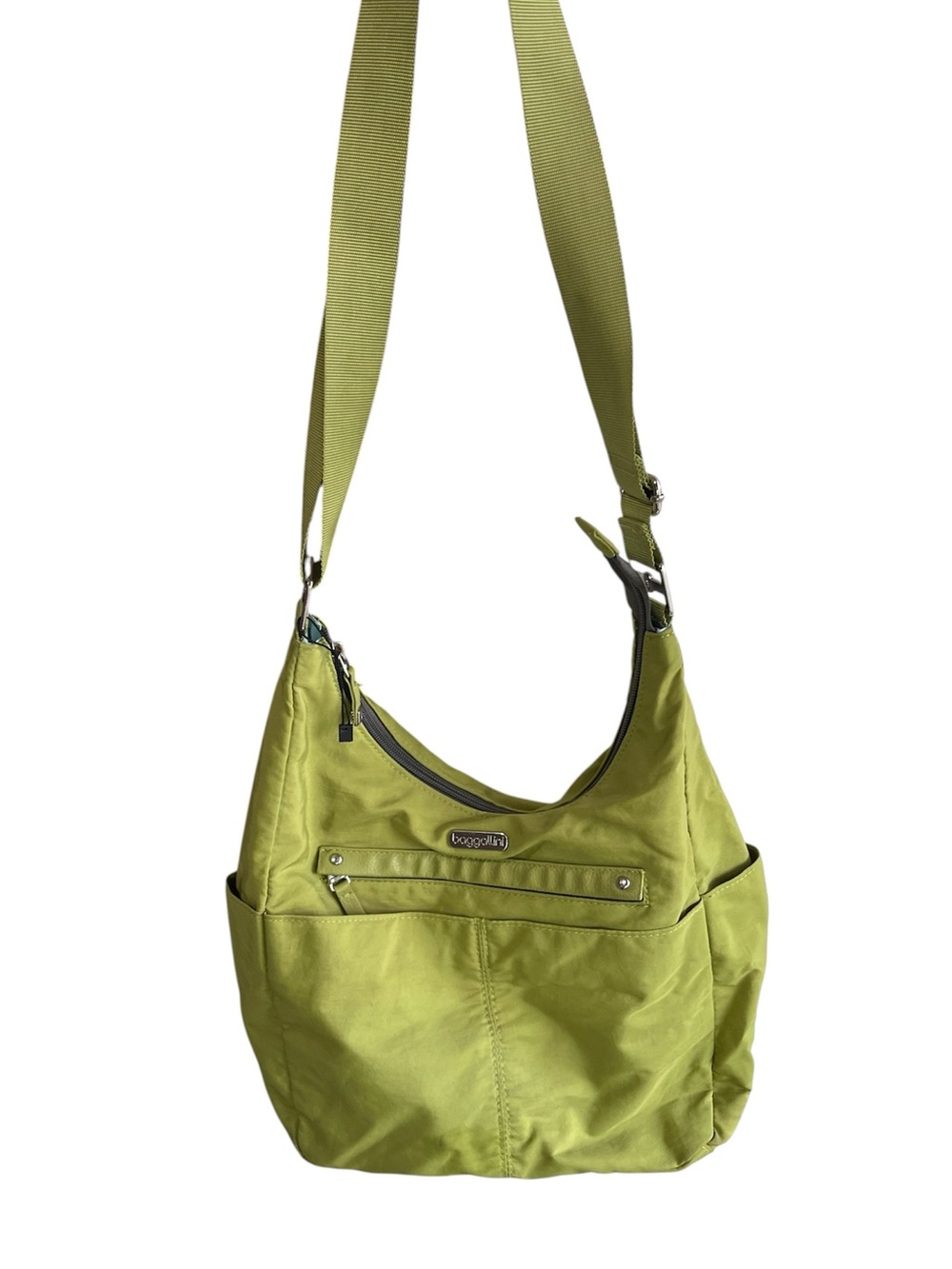 Baggallini Green Shoulder Crossbody Travel Purse Bag